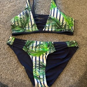 Tropical pattern Bikini Set